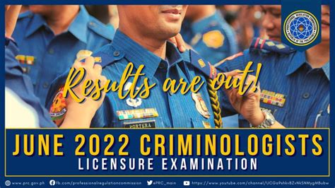prc criminology board exam result 2022.